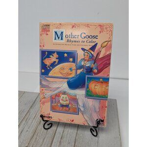 Mother Goose Rhymes To Color Interactive Compact Disc Phillips CD-i